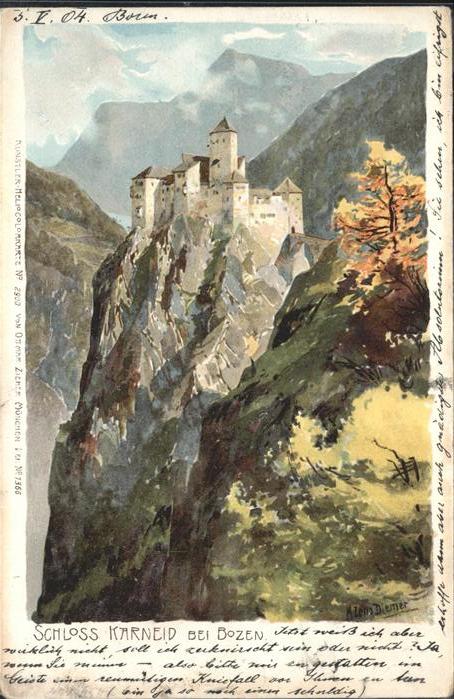 Bozen Suedtirol Schloss Karnfeld bei Bozen