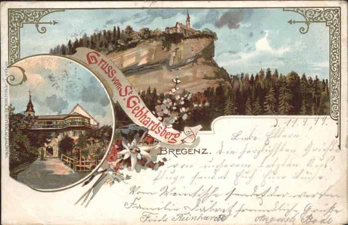 Bregenz Vorarlberg St. Gebhardsberg