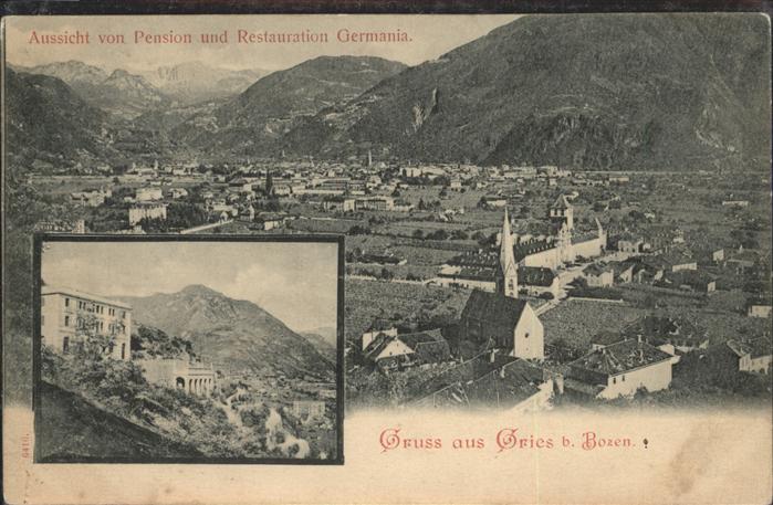 Gries-Quirein Bozen Pension Restauration Germania