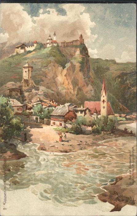 Klausen  Eisacktal Suedtirol IT Kloster Säben