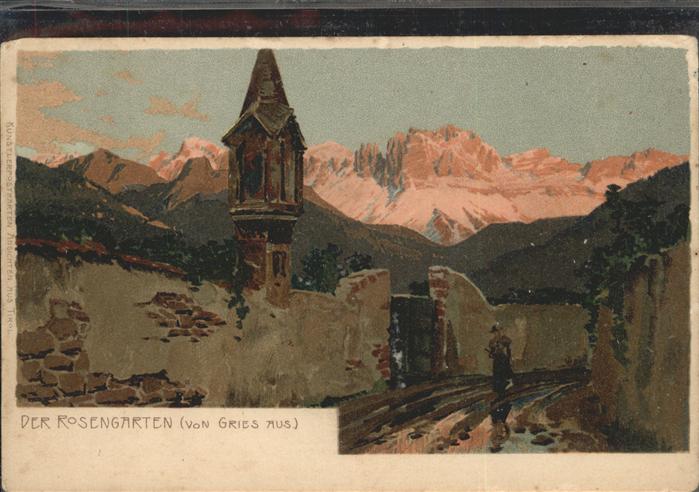 Gries-Quirein Bozen Rosengarten