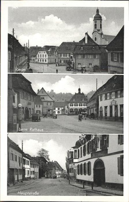 Riegel Kaiserstuhl Rathaus Hauptstrasse