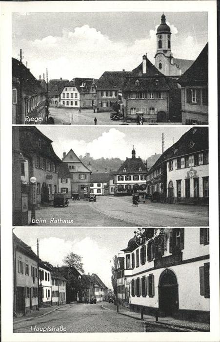 Riegel Kaiserstuhl Rathaus Hauptstrasse