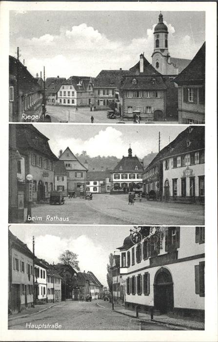 Riegel Kaiserstuhl Rathaus Hauptstrasse