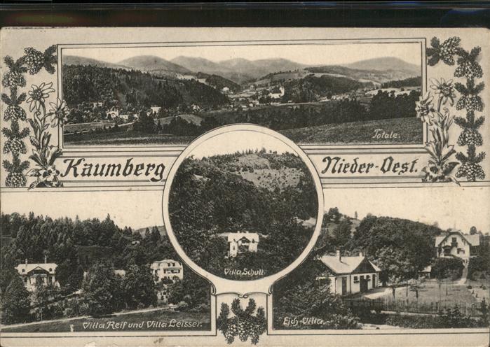 Kaumberg Eich Villa Villa Reif Villa Leisser