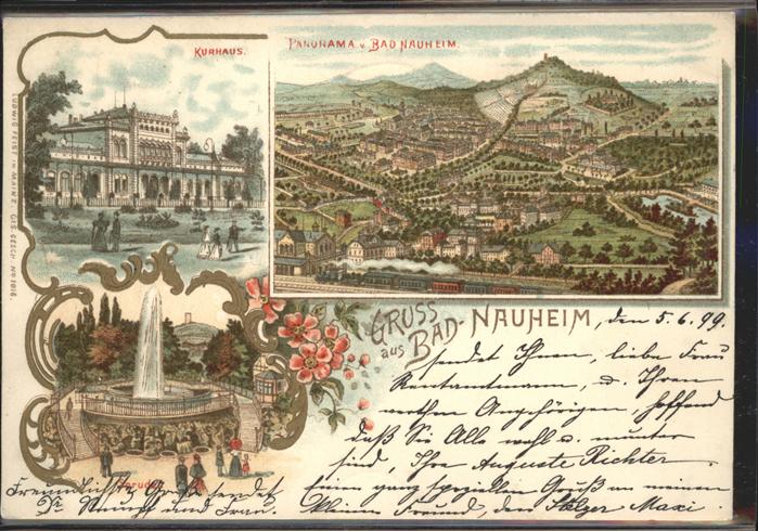 Bad Nauheim Panorama Kurhaus, Sprudel