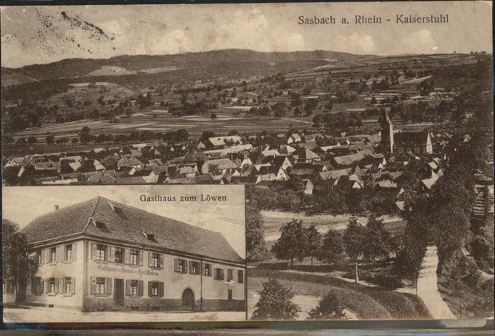 Sasbach Kaiserstuhl Gasthaus zum Löwen