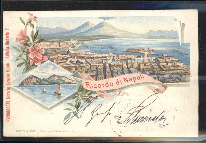 Napoli Neapel Ricordo di Napoli