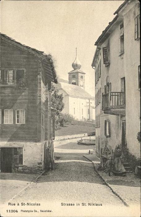 St-Nicolas St-Niklaus VS Rue