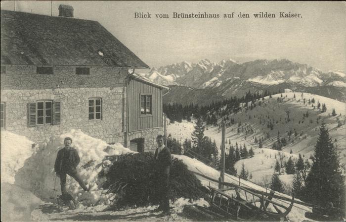 Wilder Kaiser Brünsteinhaus
