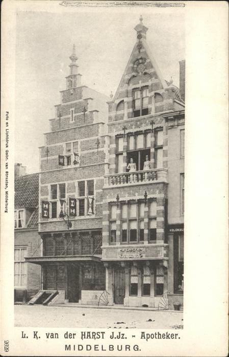 Middelburg Oost-Vlaanderen Apotheker L.K. van der Harst