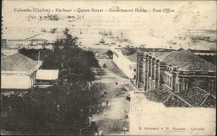 Ceylon Sri Lanka Harbour
Queen Street