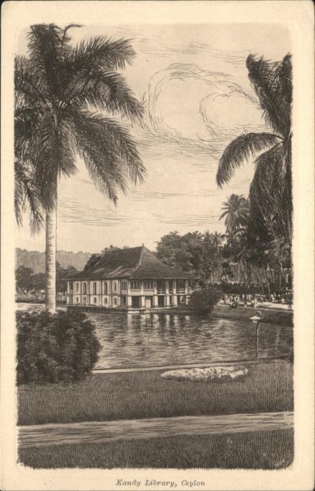 Bibliothek Library Kandy Library