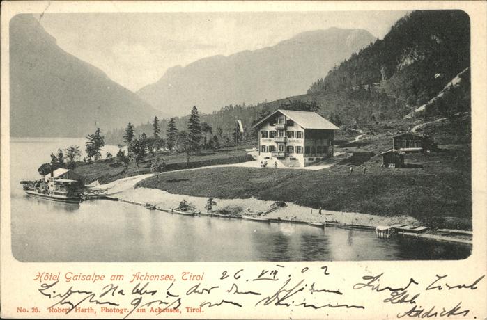 Achensee Hotel Gaisalpe
