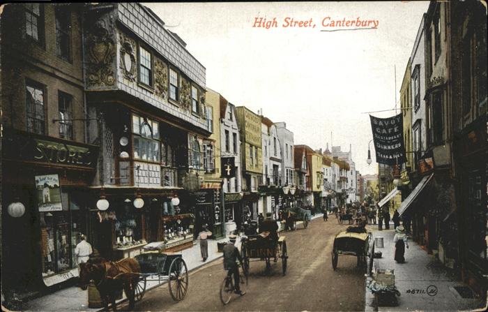 Canterbury Kent High Street