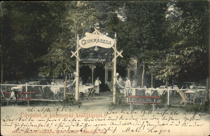 Pancevo Pantschowa Pancsova Czukraszda Gartenrestaurant