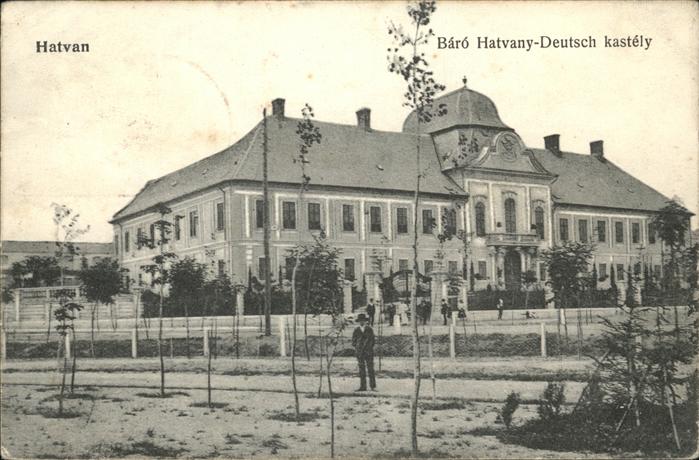 Hatvan Baro Hatvany-Deutsch kastely