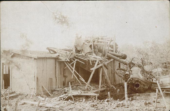 Namesti zerstoertes Haus