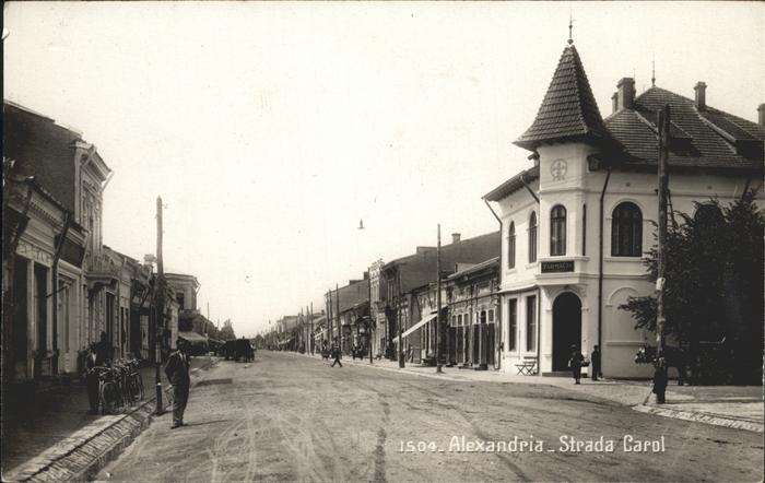 Alexandria Tschechoslowakei Strada Carol