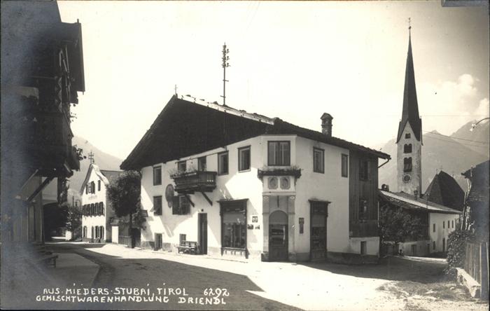Stubaital Mieders-Stubai
Gemischtwarenhandlung
