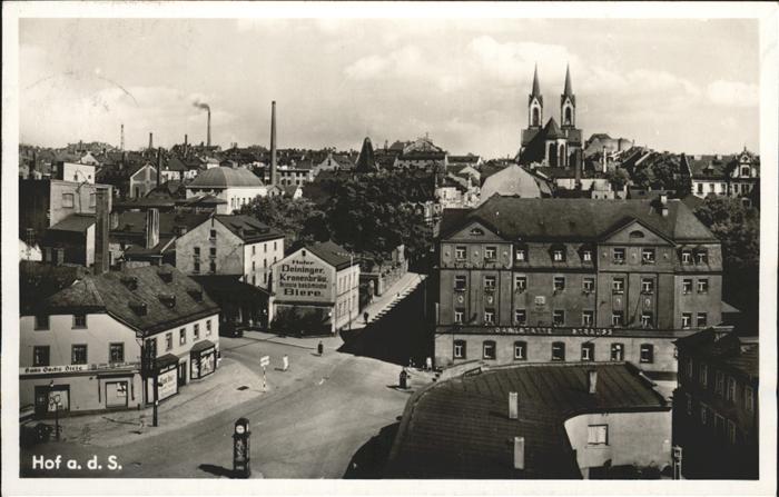 Hof Saale Teilansicht