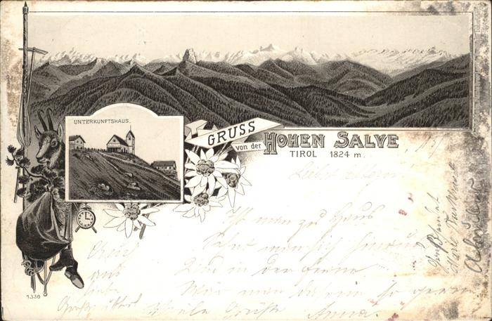 Hohe Salve Bergpanorama