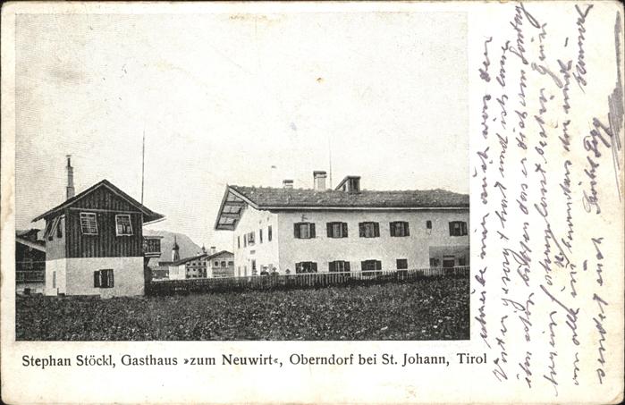 Sankt Johann Tirol Gasthaus Neuwirt