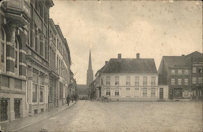 Iseghem Flandre Marktplatz