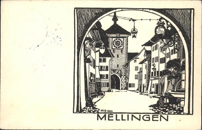 Mellingen AG Teilansicht