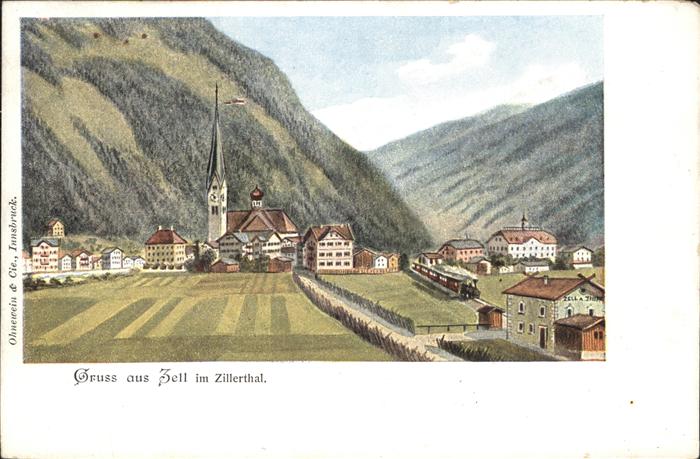 Zell Ziller Tirol Panorama