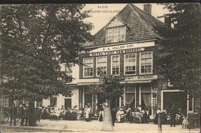 Sluis Zeeland Hotel Van Brussel