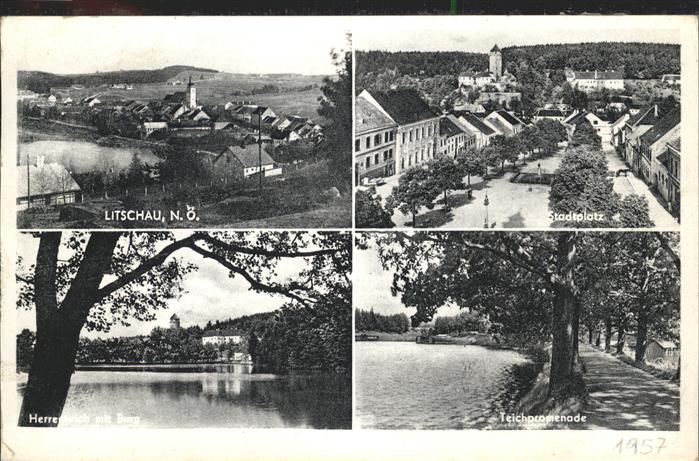 Litschau Stadtplatz
 Teichpromenade