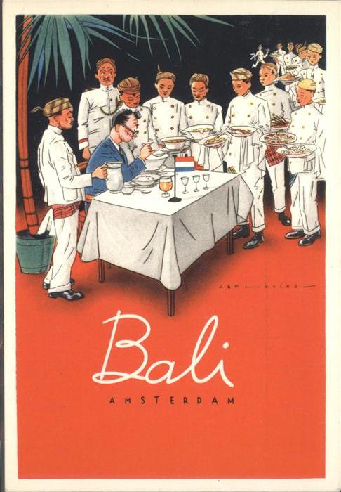 Amsterdam Niederlande Restaurant Bali