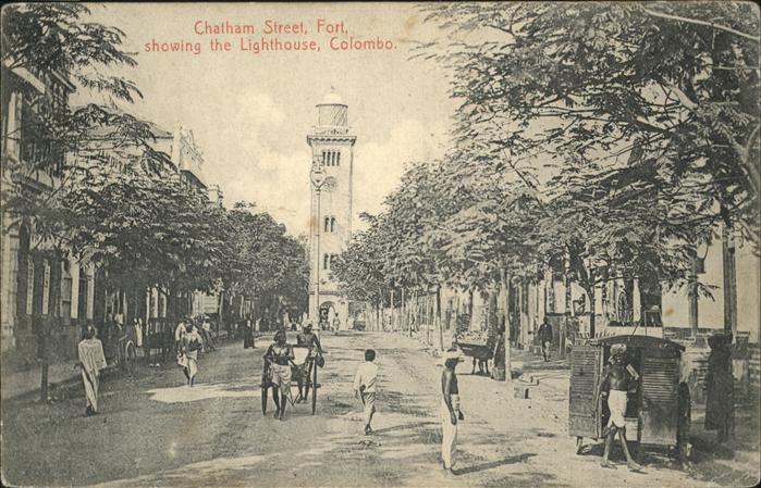 Colombo Ceylon Sri Lanka Chatham Street