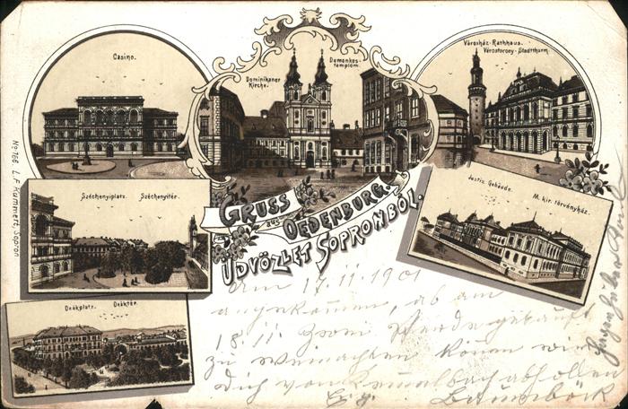 Sopron Oedenburg Casino
Dominikaner Kirche
Justiz Gebä