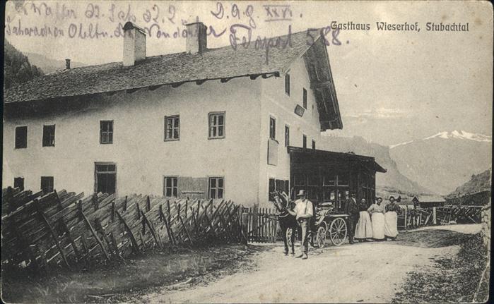 Stubachtal Tirol Gasthaus Wieserhof