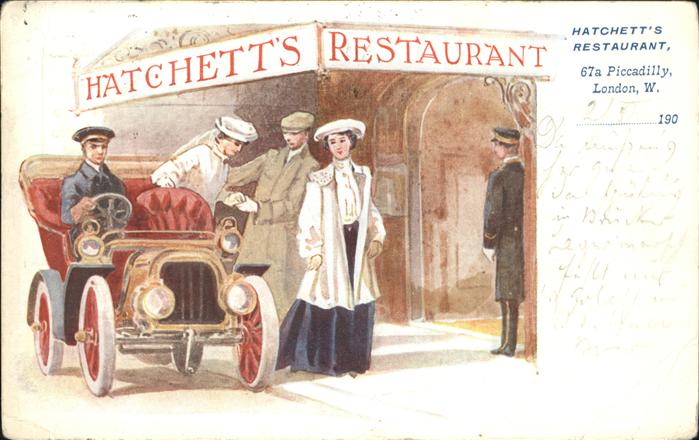 London Hatchett's Restaurant