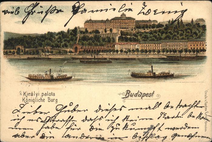 Budapest Königliche Burg