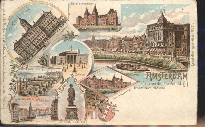 Amsterdam Niederlande Nordisches Venedig
Börse
Köngliches S