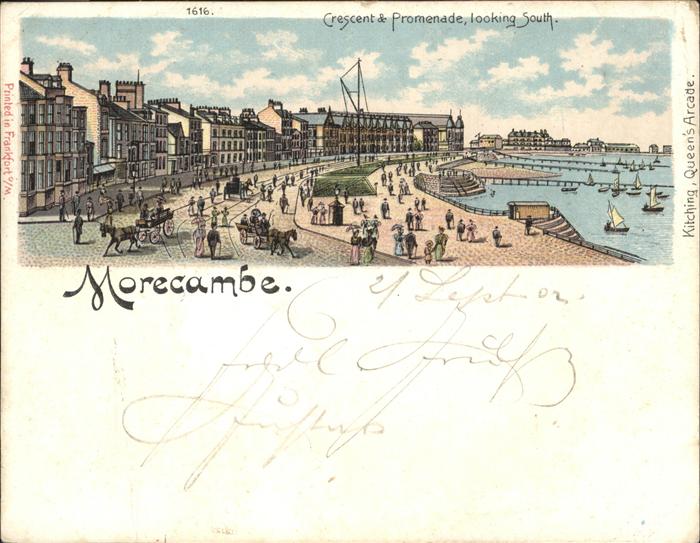 Lancaster Gate Morecambe (Seebad)
Crescent 
Promenade