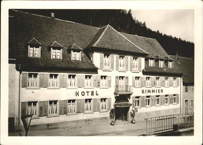 Triberg Hotel Kimmich