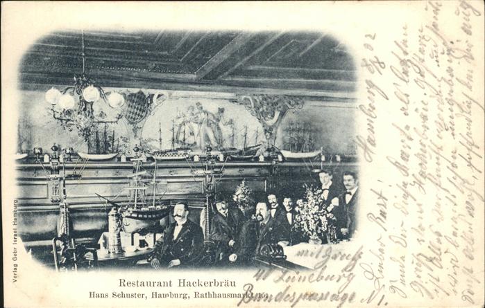 HAMBURG  CITY Restaurant Hackerbraeu