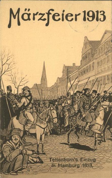 Hamburg Tettenborns Einzug 1813