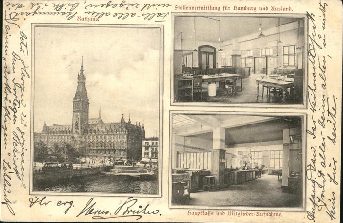 Hamburg Rathaus
Stellenvermittlung