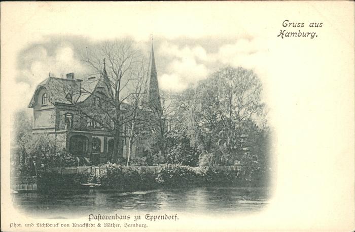 Hamburg Pastorenhaus 
Eppendorf