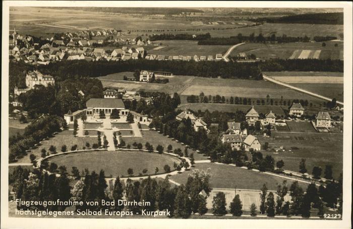 Bad Duerrheim Fliegeraufnahme