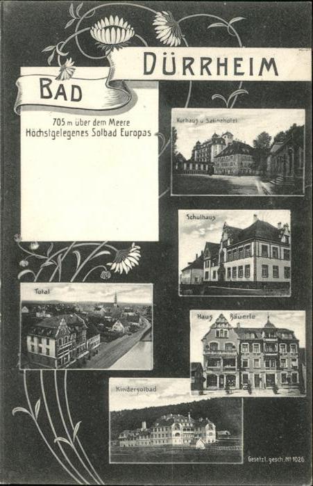 Bad Duerrheim Solbad
703m Ã¼.d.M.