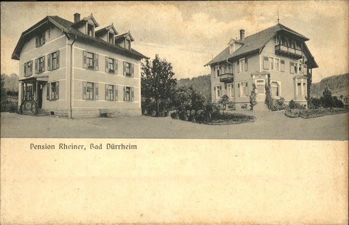 Bad Duerrheim Pension Rheiner