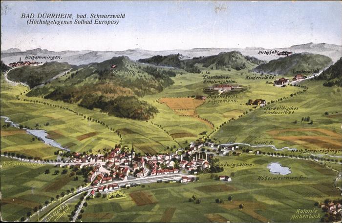 Bad Duerrheim Flugbild