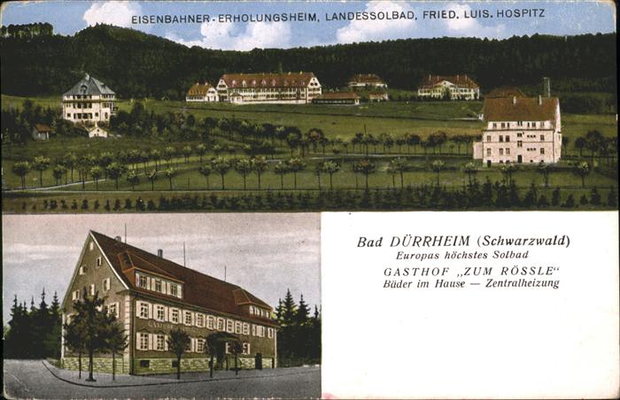 Bad Duerrheim Gasthof Roessle